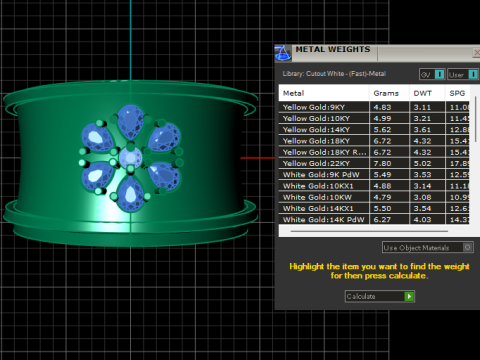 ROUND RING PANDANT 3D PRINTABLE MODAL 3D 打印模型