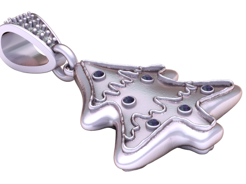 Tree pendant Modèles 3D en vedette