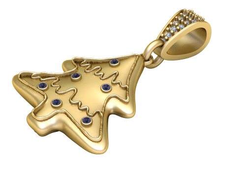 Tree pendant Modèles 3D en vedette
