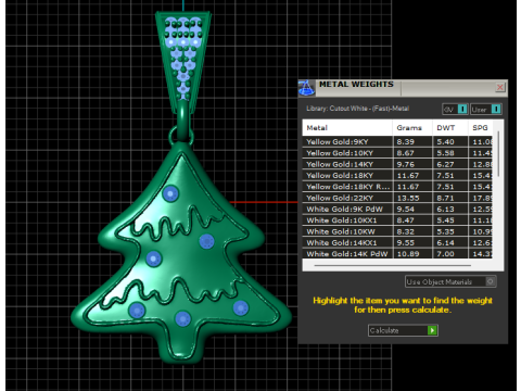 Tree pendant Modèles 3D en vedette