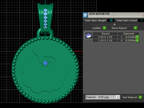 COIN PENDANT 3D PRINTABLE 3D Print Model