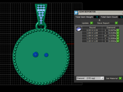 MASK EYES COIN PENDANT Model Cetak 3D