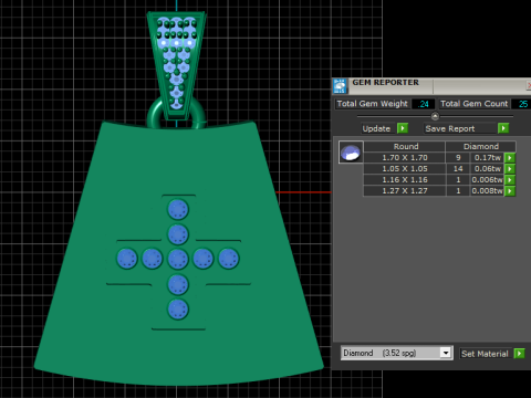 PLAS PENDANT 3D Print Model