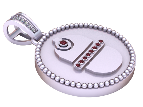 FOUNDRAE PENDANT Modello di stampa 3D