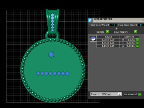 FOUNDRAE PENDANT Modello di stampa 3D