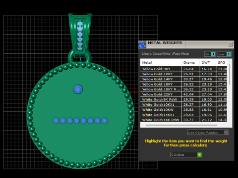 FOUNDRAE PENDANT Modello di stampa 3D