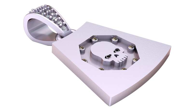 This bold and edgy 3D gold pen 3D-printmodel .c4d .max .obj .3ds .fbx .stl .blend