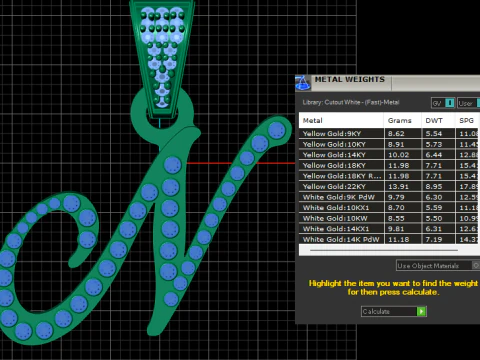 This exquisite 3D gold pendant 3D Print Model