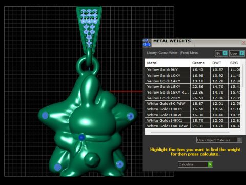 Adorable 3D pendant 3D Print Model