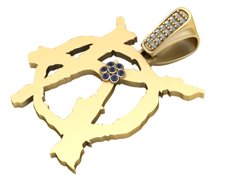 Exquisite pendant showcases 3D Print Model
