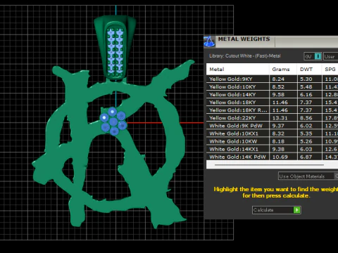 Exquisite pendant showcases 3D Print Model