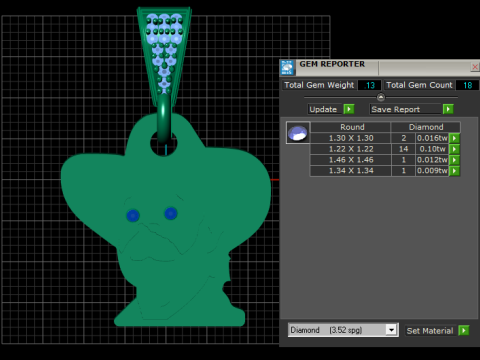Charismatic and full of character PENDANT Model Cetak 3D