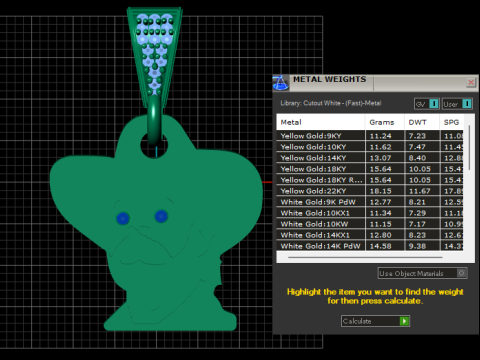 Charismatic and full of character PENDANT Model Cetak 3D