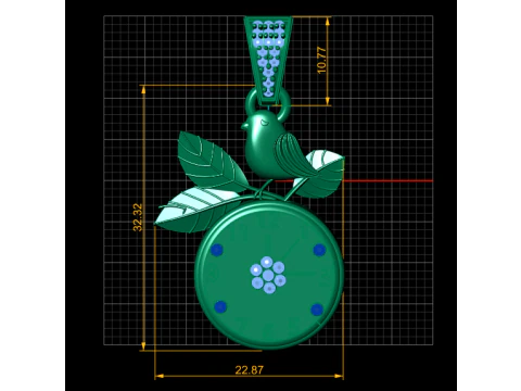 Benzersiz kolye tasarımı 3D Baskı Modeli