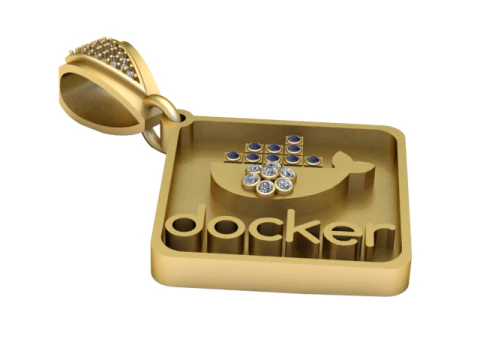 Amor pela tecnologia PENDENTE Modelo de Impressão 3D