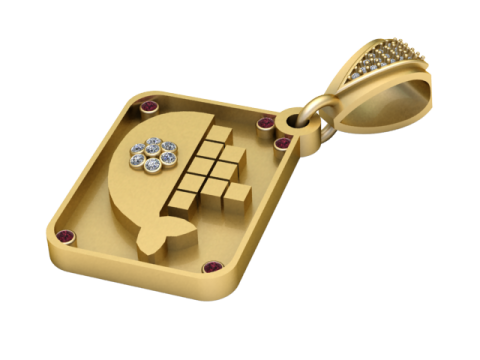 3D printable Docker 3D प्रिंट मॉडल