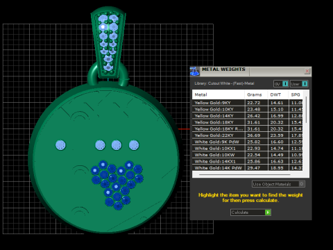 Exquisite round 3D printable pendant 3D प्रिंट मॉडल