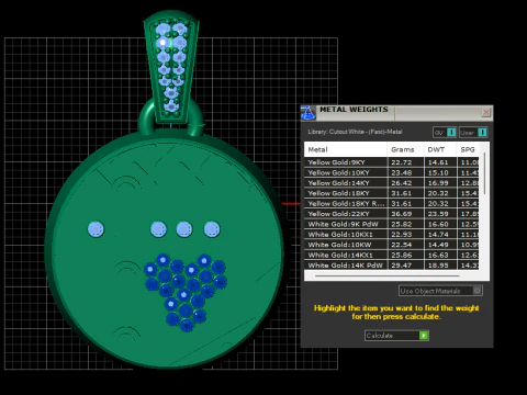 Exquisite round 3D printable pendant 3D Print Model