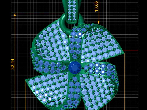 3D pendant design PENDANT 3D Print Model