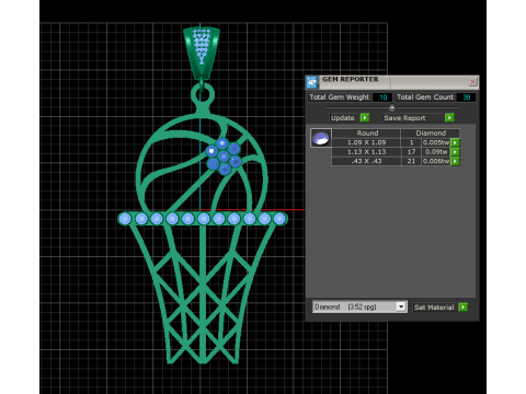 Stylish pendant design 3Dプリントモデル
