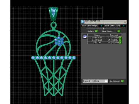 Stylish pendant design 3D Print Model