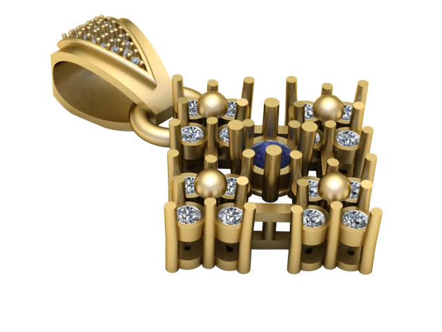 Stunning pendant design 3D Print Model .c4d .max .obj .3ds .fbx .stl .blend 