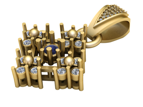 Stunning pendant design 3D-printmodel