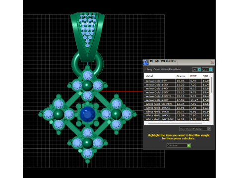 Stunning pendant design 3D-printmodel