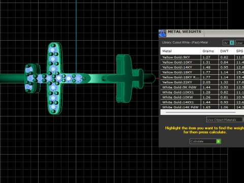 Plus Ring design 3D Print Model