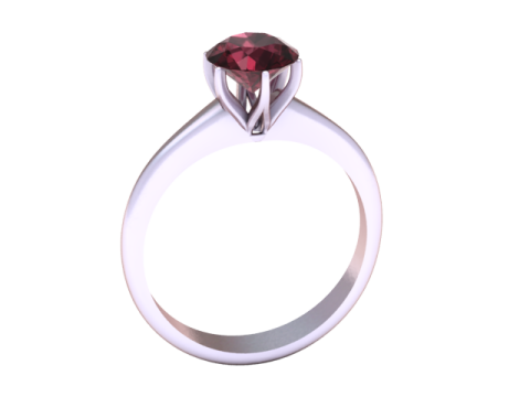 1-diamond ring 3D 打印模型