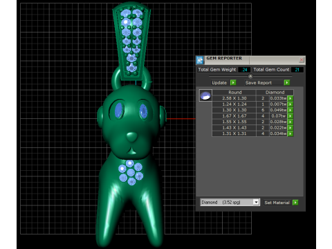 Charming depicts 3D Print Model