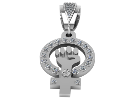 Motif is a stylized skull PENDANT 3D Print Model