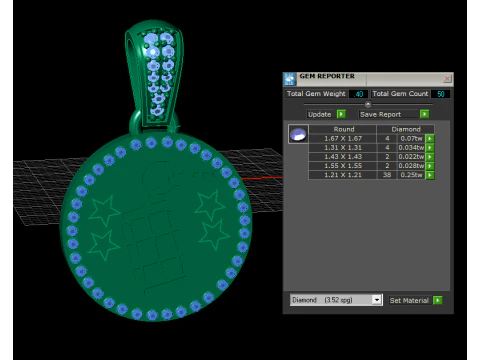 Stylized balloon dog PENDANT 3D Print Model