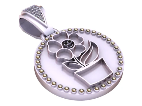 depicts PENDANT 3D Print Model