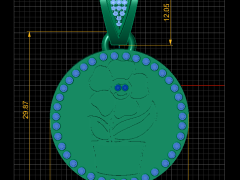 depicts PENDANT Modelo de impresión 3D