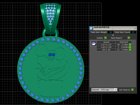 depicts PENDANT Modelo de impresión 3D