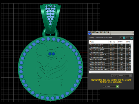 depicts PENDANT Modelo de impresión 3D
