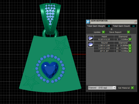 depicts a stylized balloon dog PENDANT Modelo de Impressão 3D