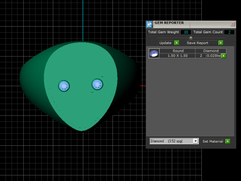 FACES RING 3D MODEL Model do druku 3D