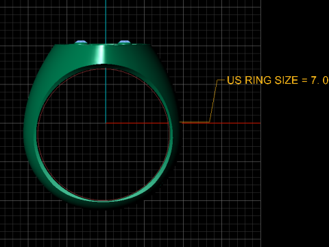 FACES RING 3D MODEL Model do druku 3D