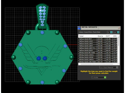 SKULL SQUAR 3D FACES PENDANT 3D Print Model