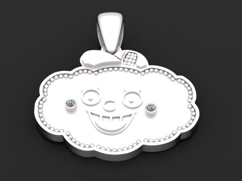 Charming 3D printable pendant 3D 打印模型