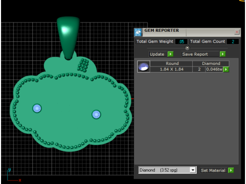 Charming 3D printable pendant 3D 打印模型