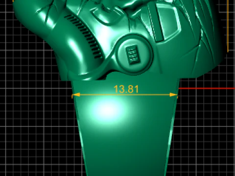 FACES RING 3D PRINTABLE MODEL 3D Print Model