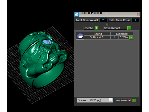 FACES RING 3D PRINTABLE MODEL 3D-printmodel