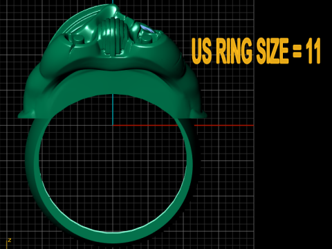 FACES RING 3D PRINTABLE MODEL 3D-printmodel