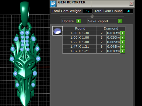 Mystic Wolf Spearhead Pendant Modello di stampa 3D