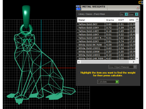 Geometric Sitting Cat Pendant Modelo de impresión 3D