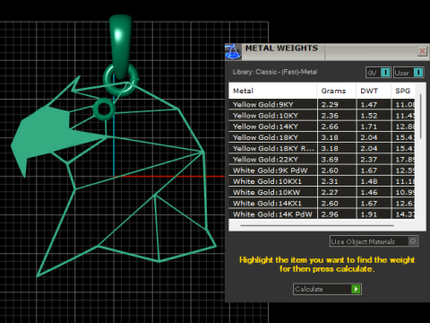Eagle head PENDANT 3D-printmodel