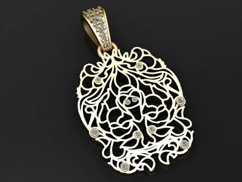showcases two pendant 3Dプリントモデル